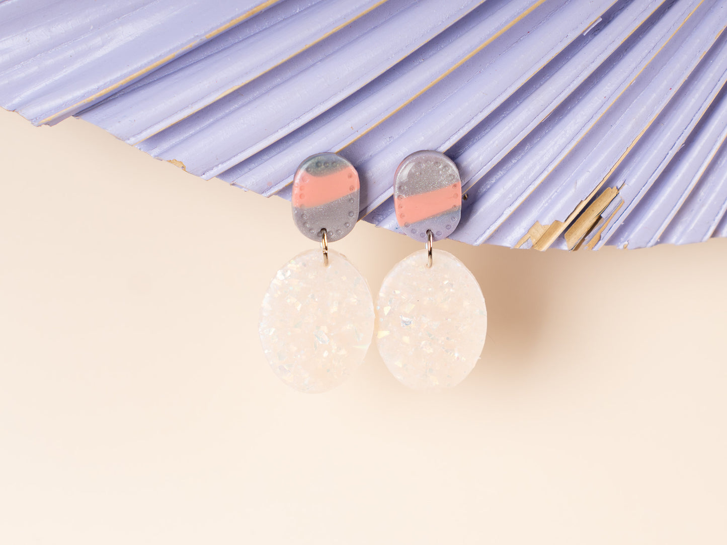 Shimmer Canvas earrings 5