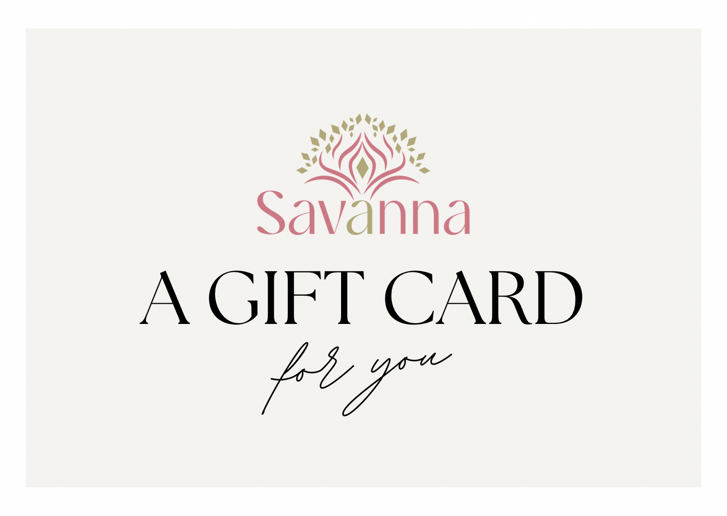 Store gift card