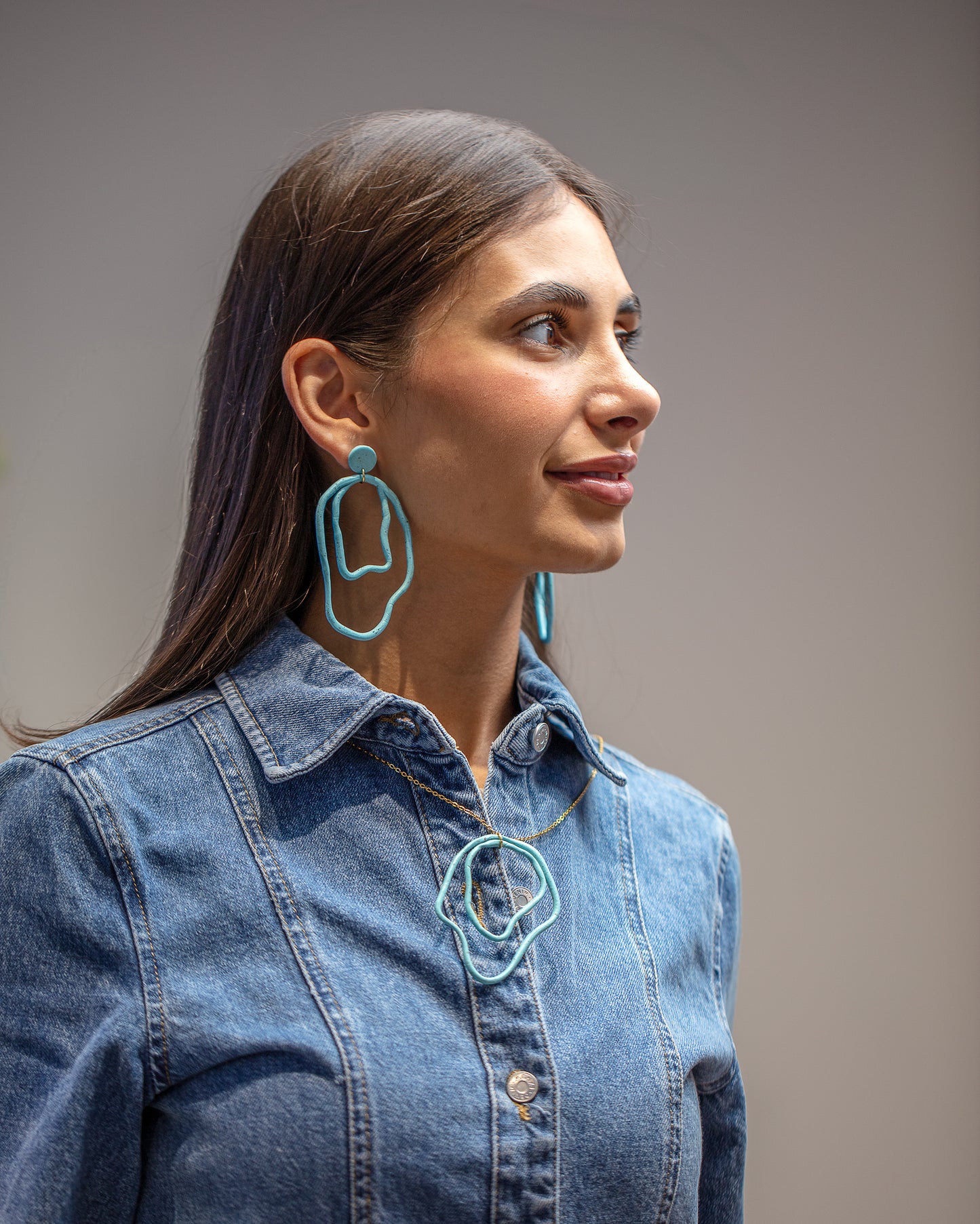 Strata Organic Earrings