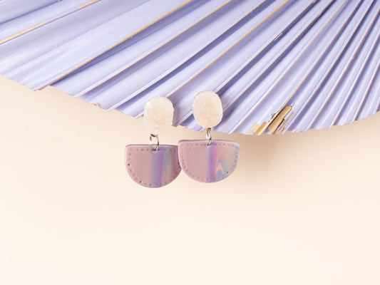 Shimmer Canvas earrings 4