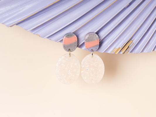 Shimmer Canvas earrings 5