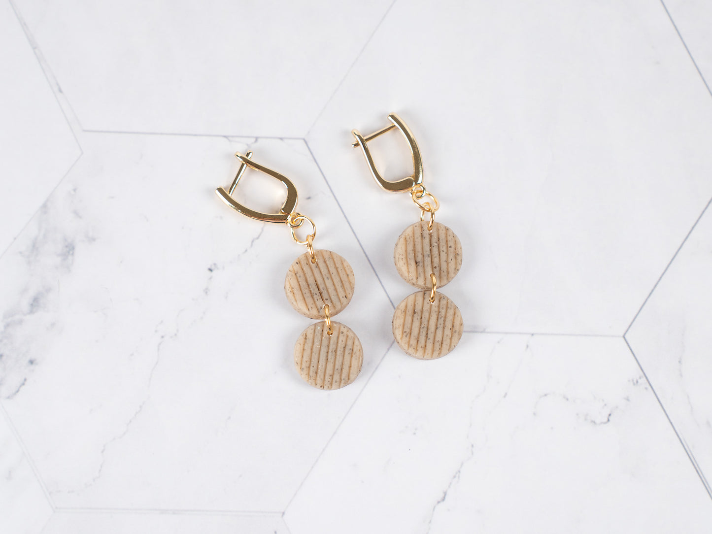 Strata Double petite Earrings