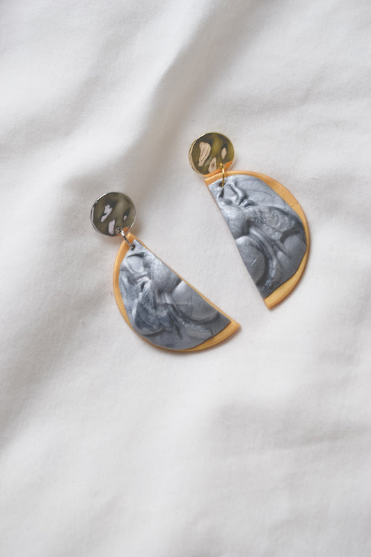 Golden Hive earrings