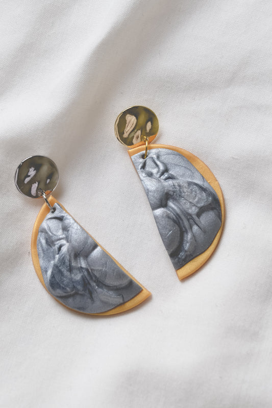 Golden Hive earrings